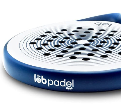 Kids 3K Carbon Fiber Padel Racket | Round Shape for Control | Lightweight and Great Power
