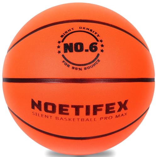 Upgraded Weighted Silent Basketball, High-Density Quiet Indoor Training Ball with Gift Box, Real Bounce Soft Material, Ideal for Home & Apartment Dribbling Practice