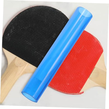 Toyvian 2Pcs Table Tennis Racket Rubber Rolling Stick Portable Paddle Roller Bar for Adhesion Professional Press Tool for Pingpong Paddle Maintenance