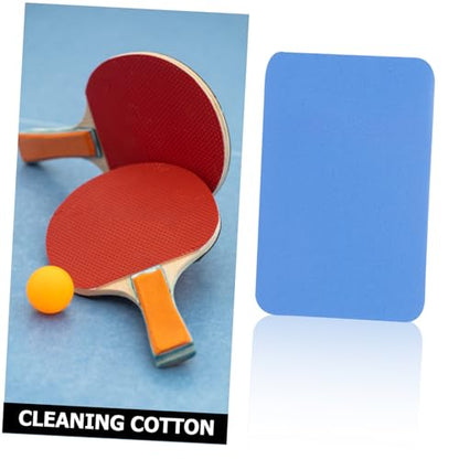 VANZACK Table Tennis Racket Cleaner Sponge Tool Soft Gentle Scrubber for Paddle Maintenance Portable Cleaning for Table Tennis Bats and Paddles
