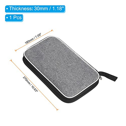 PATIKIL Ping Pong Paddle Case, Table Tennis Racket Case Soft Cover Container Bag for Sports Accessories