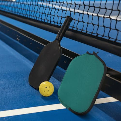 NOLITOY Table Tennis Racket Case and Paddle Sleeve with Scratch-resistant Neoprene Material, Protective Storage Bag for Outdoor and Indoor Ping Pong Game Equipment