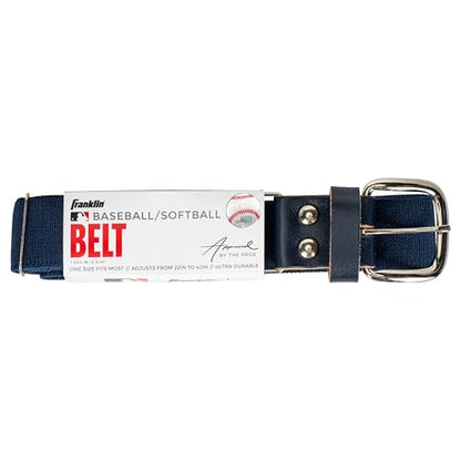 Franklin Sports MLB Youth Kids Belt for Teeball, Baseball + Softball - Adjustable - Boys and Girls