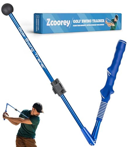 Golf Training Aid - Golf Swing Trainer for Backswing.Golf Swing Training Aid to Improve Wrist Hinge, Forearm Rotation & Shoulder Turn, Feel the Correct Swing Mechanics