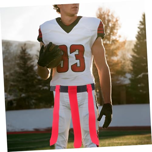 UKCOCO Adjustable Flag Football Belt for Men Reusable Outdoor Sports Training Accessory for Youth and Adults Easy to Use Versatile for Competitive Matches and Backyard Games