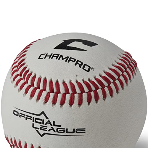 Champro 6 Gallon Bucket with 30 CBB-200 Baseballs and Drink Can Sleeve