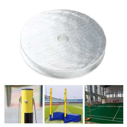 kowaku Volleyball Pole Pulley Volleyball Net Wheel Replacement High Performance Pulley System for Poles Accessory for Outdoor Court