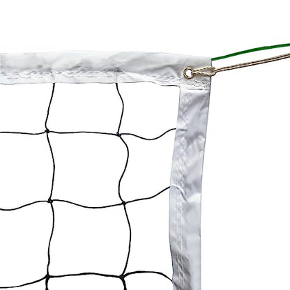 Professional Sports Volleyball Net (32 FT x 3 FT) for Indoor and Outdoor (Net Only)
