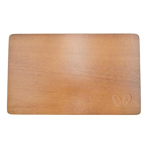 Butterfly Kibako Wooden Case – Rustic Wooden Case with Padded Racket Insert, Metal Hinges, and Magnetic Closure for Protection | Holds One Table Tennis Paddle and Two Balls