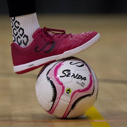 Senda Rio Premium Training Low-Bounce Futsal Ball, Fair Trade Certified - color: Pink, size: 4