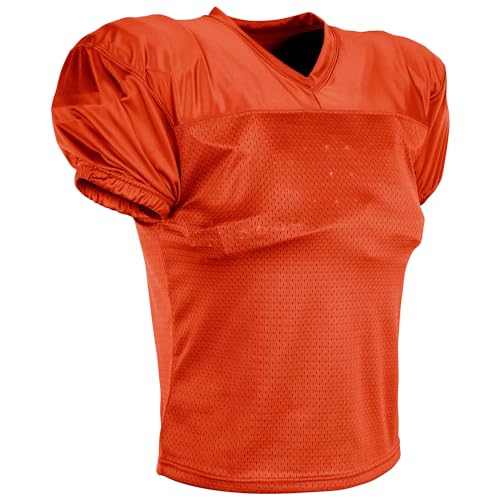 Champro Boys Preseason Football Practice Jersey - color: Orange, size: Small