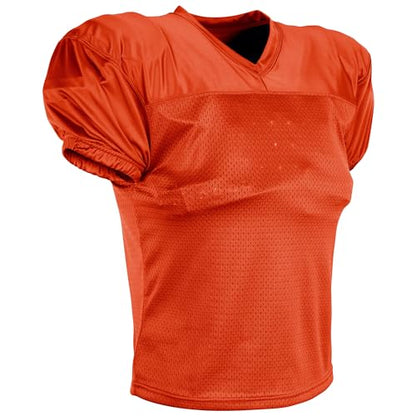 Champro Boys Preseason Football Practice Jersey - color: Orange, size: Small
