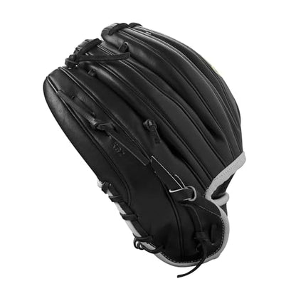 Wilson 2024 Classics Series A2000 Baseball Gloves - color: Black/Yellow/Grey, size: Infield - 11.5"