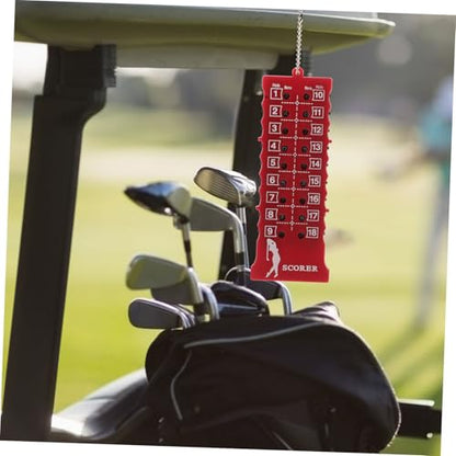 GALPADA Portable Golf Score Counter Compact Stroke Clicker for Golf Course Essential Accessory for Golf Enthusiasts Convenient Scoring Device