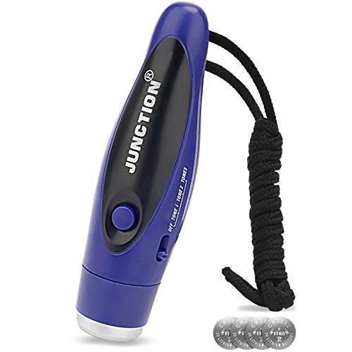 Electronic Whistle, Battery Operated Whistle Adjustable 3 Different Loud Whistle Sounds with Lanyard Handheld Electronic Whistles for Referees Volleyball Coaches Teacher, Soccer Sports Whistle - color: blue