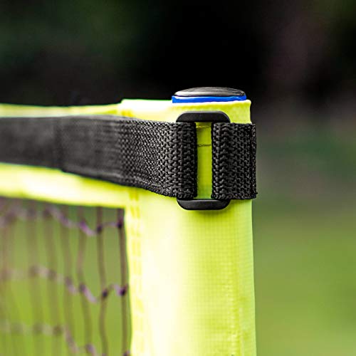 Vermont Procourt Combi Net | Net for Tennis, Badminton, Pickleball & Soccer-Tennis | Portable Badminton Set | Mini Tennis & Badminton Sets for Backyards - color: 10ft Wide
