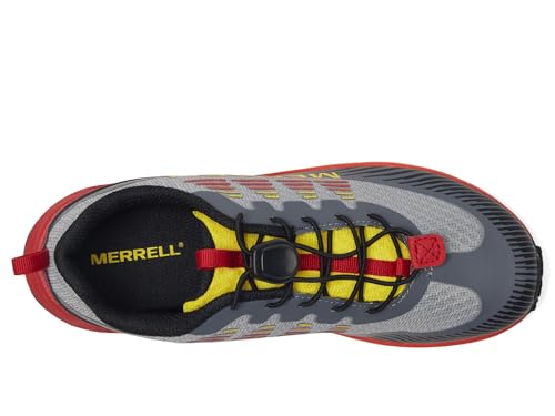 Merrell Kids' Agility Peak Kdz - color: Grey/Lava, size: 11 Little Kid