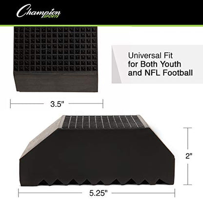 Champion Sports Football Kicking Tee – Heavy-Duty Kickoff Tee in Multiple Styles & Sizes - style: Extra-Point Kicking Tee (2 Inch)