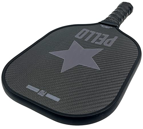 PELLO PXI Carbon Fiber Pickleball Paddles | USA Pickleball Approved | Professional Polypropylene Honeycomb Core | Perfect Balance of Power & Control | Pickle Ball Racquet with Neoprene Case