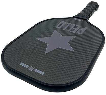 PELLO PXI Carbon Fiber Pickleball Paddles | USA Pickleball Approved | Professional Polypropylene Honeycomb Core | Perfect Balance of Power & Control | Pickle Ball Racquet with Neoprene Case