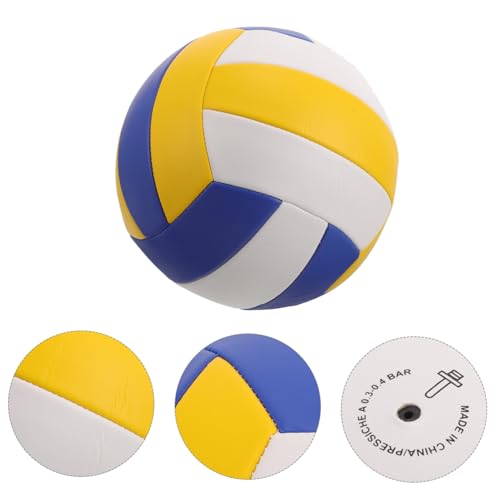 Official Size 5 Volleyball Soft Inflatable PU Training Volleyball for Indoor and Outdoor Sports for Practice and Competitions