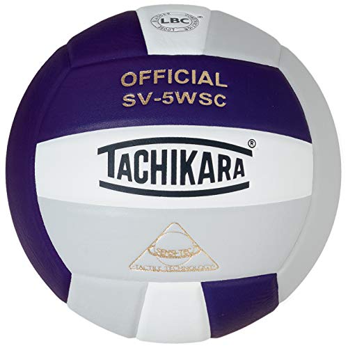 Tachikara® Sensi-Tec® SV5WSC-NFHS - color: Purple/White/Silver Gray, style: New NFHS