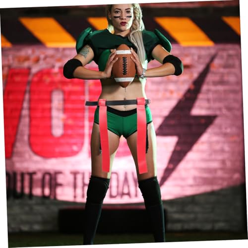 BESPORTBLE Football Streamer Flag Football Kit Outdoor Flag Youth Flag Football Belts Flag Football Flags Rugby