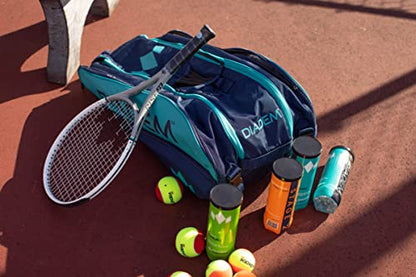 Diadem Rise 25 Grey Junior Racket | Youth Recreational Tennis Racket, High Performance, Pre-Strung | Indoor/Outdoor Play | 25” Length Ideal for Kids Ages 11-13