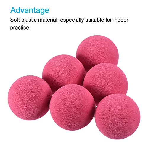 PATIKIL Golf Foam Balls, Pack Sponge Exercise Flight Swing Practice for Indoor Training - color: Pink