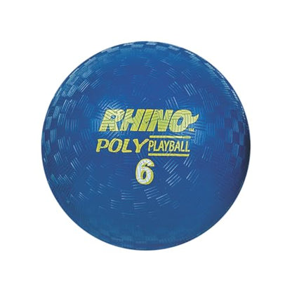 Champion Sports Poly Playground Ball Set - size: 6-Inch Diameter