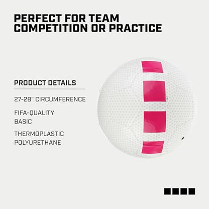 Capelli Sport Soccer Ball, Fusion II Cubes Team Ball for Youth and Adult Players, Outdoor and Indoor Training