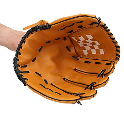 Competition Baseball Glove, Children Baseball Glove 10.5 inch for Children Children with PVC Thicken Baseball Glove Practicing Training Competition Gloves (12.5 inches)