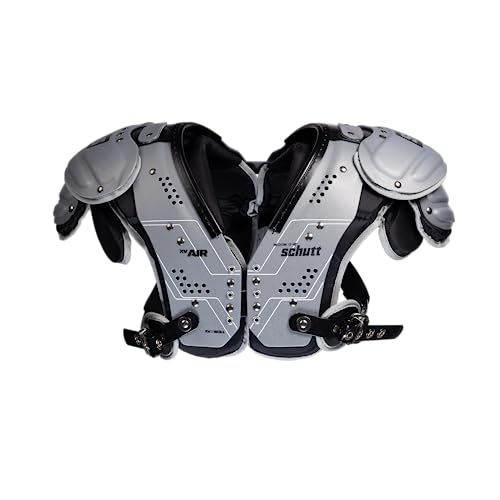 Schutt XV Skill Football Shoulder Pads for Quarterback, Wide Receiver, Defensive Back - size: Large, style: Air
