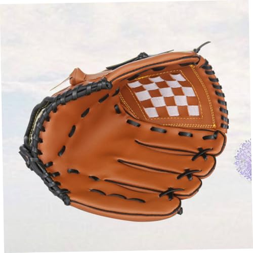 Cabilock Baseball Glove 12.5 Inch Thicken Pu Softball Infielder's Mitt for Youth Adults Left Right Hand Throw Sports Training Random Color