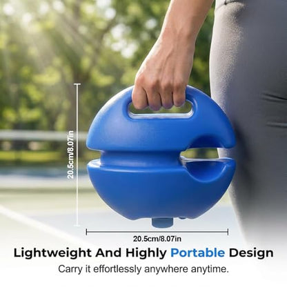 HISKI Tennis Ball Training Baseboard, Tennis Trainer Equipment Set, Tennis Trainer Ball with String, Tennis Trainer Rebound Ball, Multifunction Tennis Practice Rebounder for Backyard - color: Ball+1Set