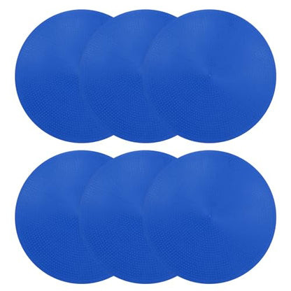 PATIKIL Spot Markers, Non-Slip Floor Dots Agility Markers Flat Field Cone Poly Dot