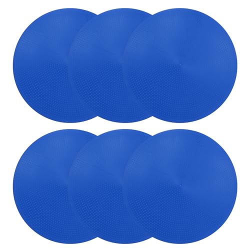 PATIKIL Spot Markers, Non-Slip Floor Dots Agility Markers Flat Field Cone Poly Dot