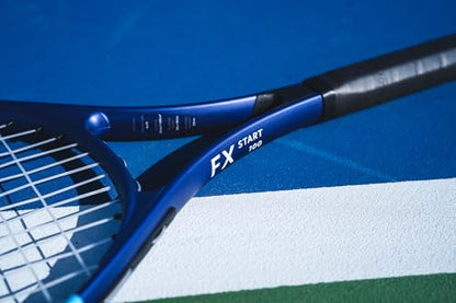 Dunlop Sports FX Start 100 Tennis Racket, Blue/Black V26, Grip Size 4 1/4