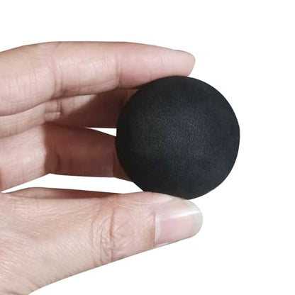 PATIKIL Golf Foam Balls, Pack Sponge Exercise Flight Swing Practice for Indoor Training - color: Black