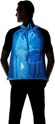 Speedo Unisex-Adult Drawstring Deluxe Ventilator Mesh Equipment Bag - color: Imperial Blue