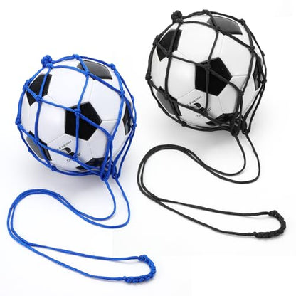 2 Pcs Football Kick Trainer Bags Solo Soccer Kick Trainer Practice Equipment Training Aid Soccer Return Trainers Net Ball Training Equipment Fits Ball Size 3, 4, 5