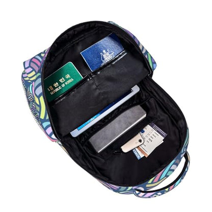 Cute Volleyball Ball Backpack For School Laptop Bags Bookbag Big Casual Daypack For Student Girls Boys Kids Teens Travel Sports Work