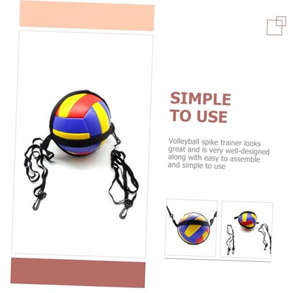 SUPVOX 2 Sets Volleyball Training Belt Volleyball Practice Equipment Vertical Jump Trainer Volleyball Exercise - color: Blackx2pcs, size: 87x1.3cmx2pcs