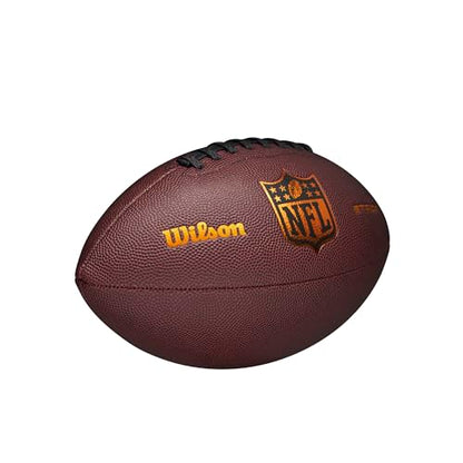 WILSON NFL Stride Footballs - color: Brown, size: Pee Wee - Ages Ages 6-9, style: Stride