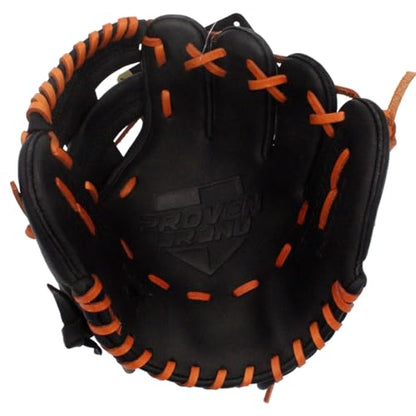 PBPRO Travel 9.5” Infield Baseball Training Glove – Post Web Infield Travel Trainer for Baseball