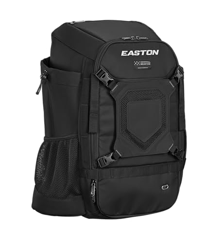 Easton Easton | Walk-off Ethos Backpack Equipment Bag | Baseball & Softball | Multiple Colors - color: Black