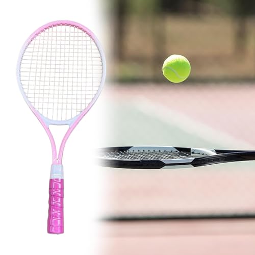 kowaku Tennis Racket Tennis Equipment Lightweight Shockproof Portable Nylon Strings Tennis Racquet for Garden Summer Beach Backyard