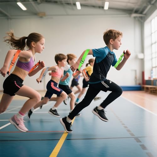 Arm Swing Trainer for Youth, Adjustable Nylon Running Arms Position for 90 Degrees - color: Green