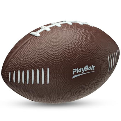 7.25" Mini Foam Football for Kids & Toddlers - Easy Grip Small Youth Sports Ball - Soft Foam Footballs for Little Hands Sports Play - Toy Gifts for Boys & Girls
