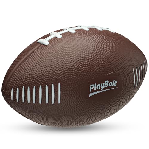 7.25" Mini Foam Football for Kids & Toddlers - Easy Grip Small Youth Sports Ball - Soft Foam Footballs for Little Hands Sports Play - Toy Gifts for Boys & Girls